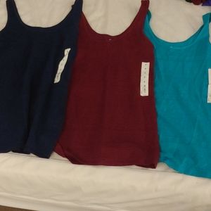 3 SO Perfect Tanks Brand New